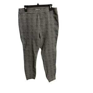 Nanette Lepore Pull On Plaid Pants - Women's Large